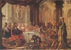 Juan de Valdes Leal The Marriage at Cana (mk05) oil painting picture